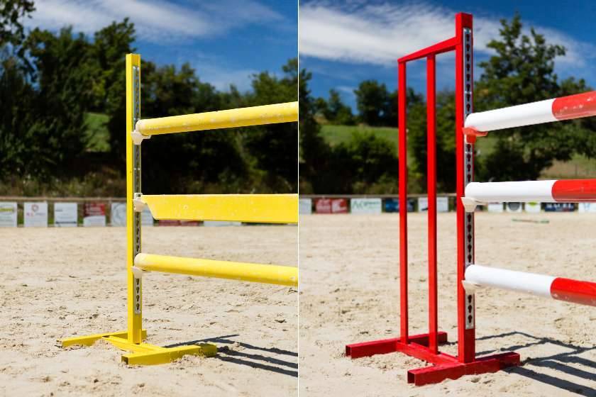 Les différents types d'obstacles de CSO : verticaux, oxer et spa