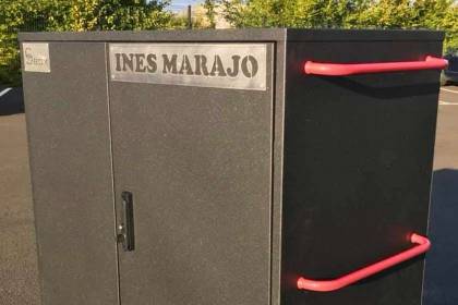 Plaque personnalisé pour malles de concours