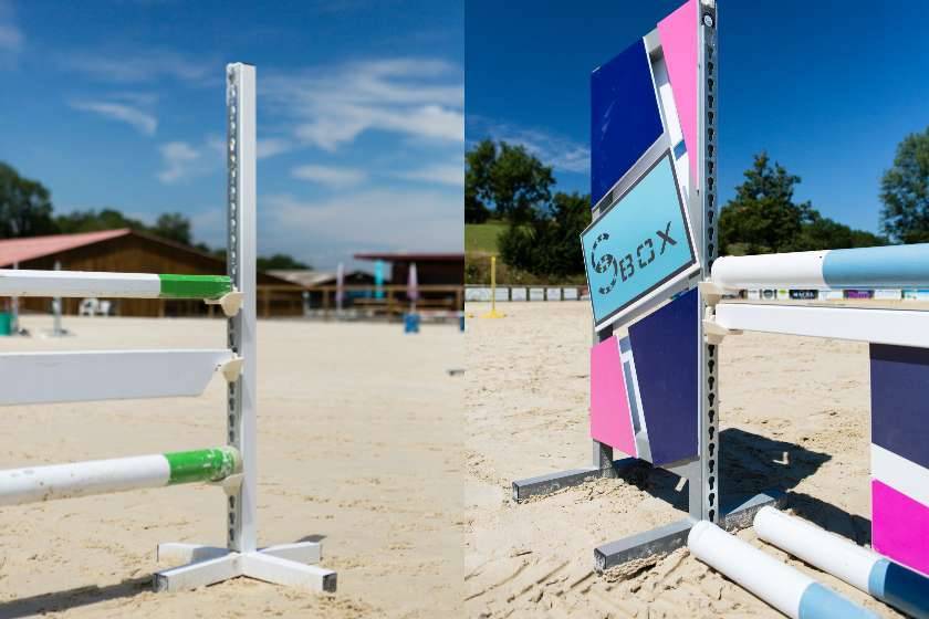 Pack d’obstacles d’équitation en aluminium